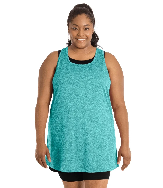 women's tops for those who love bold and vibrant colorsSunLite Racer Back Tank Top