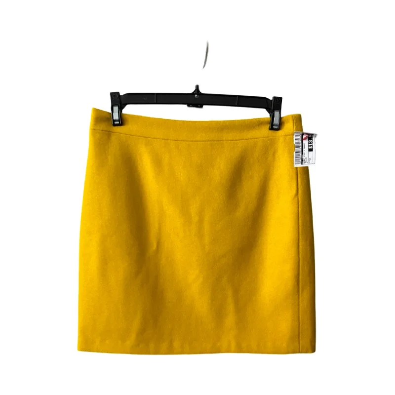 women's affordable velvet skirtsSkirt Mini & Short By J. Crew In Yellow, Size: 2