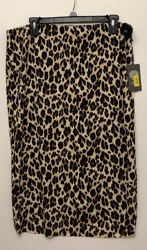 women's solid-color skirtsSkirt Mini & Short By Vince Camuto In Animal Print, Size: L