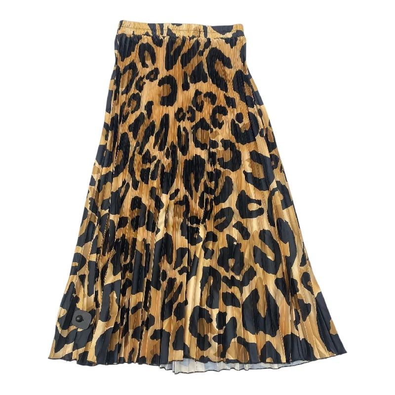 women's warm party skirtsSkirt Maxi By Ellison In Animal Print, Size: L