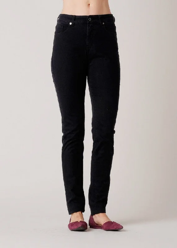 women's denim jeans with elastaneBrooklyn Denim Co. High Rise Skinny Jean - Black