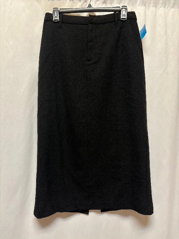 women's fitted skirtsSkirt Midi By Gap In Black, Size: 6p