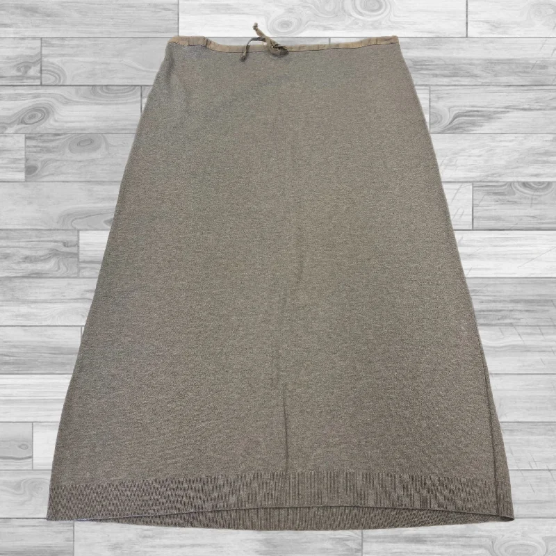 women's pencil pleat skirtsSkirt Maxi By Dkny In Grey, Size: S