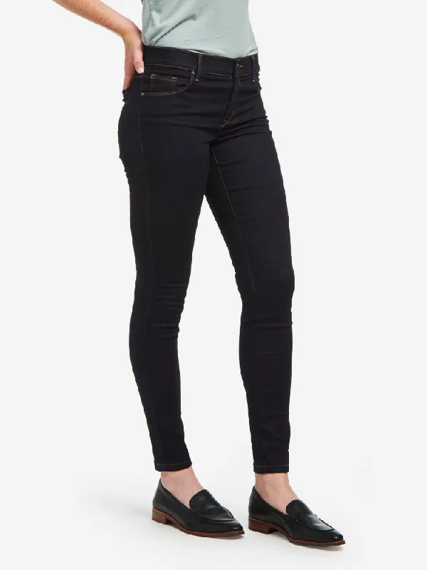 women's denim jeans for athletic bodiesMid Rise Skinny Moore Jeans