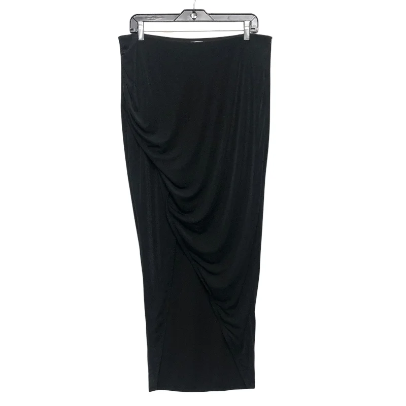 women's tulip skirtsSkirt Maxi By Bar Iii In Black, Size:Xl