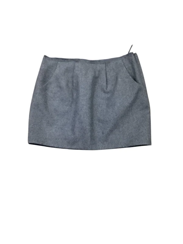 women's silk skirtsSkirt Mini & Short By J. Crew In Grey, Size: 10