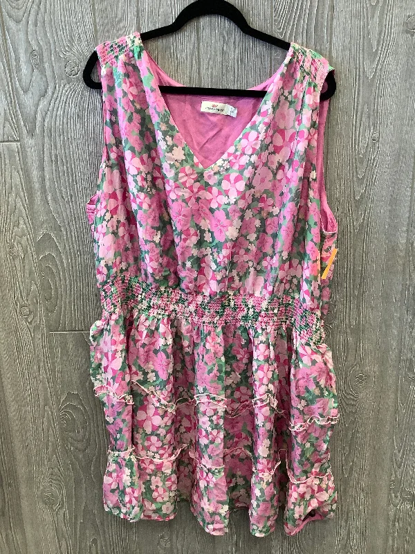 midi dresses for springDress Casual Midi By Vineyard Vines In Floral Print, Size: 3