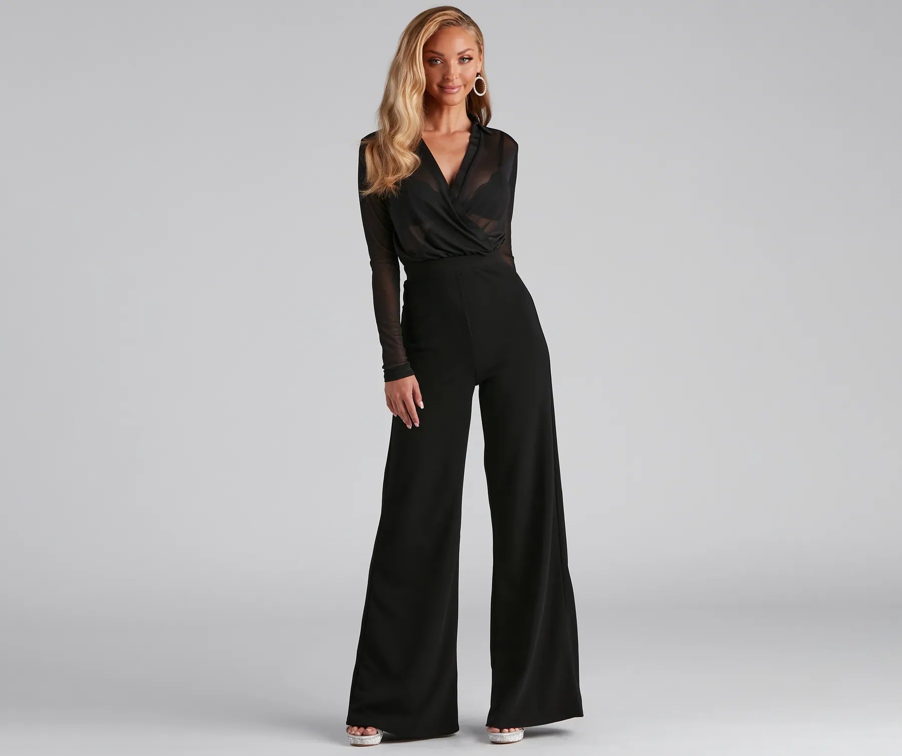 women's jumpsuits for moisture-wicking materialsStyle Icon Wide Leg Jumpsuit