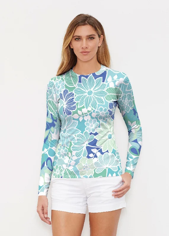 lace women's topsHawaii Isles (13609) ~ Long Sleeve Rash Guard