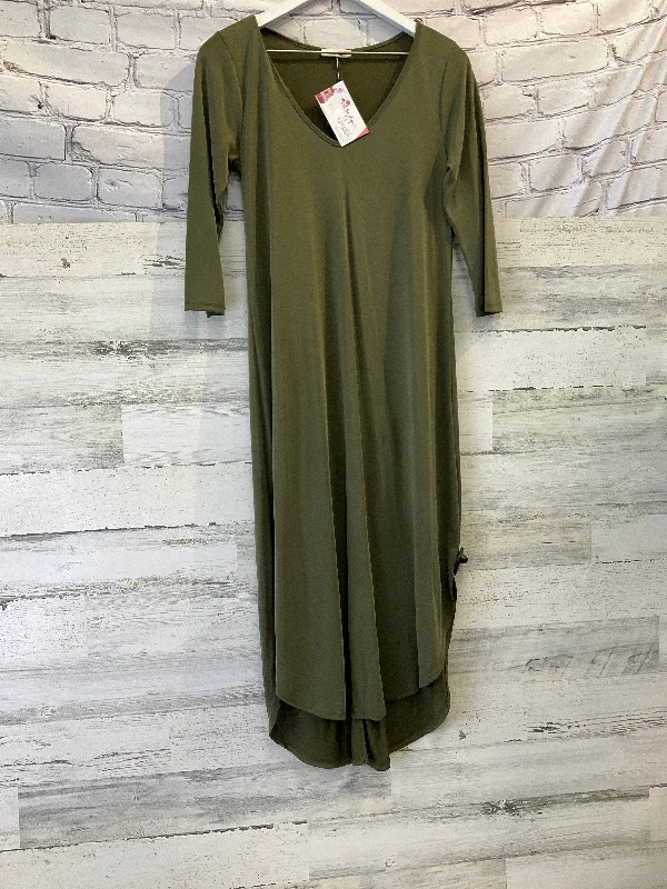 boho midi dressesDress Casual Midi By First Love In Green, Size: S