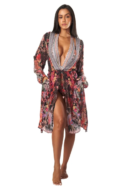 sequin midi dressesForest Festival Women's Midi Wrap Dresses