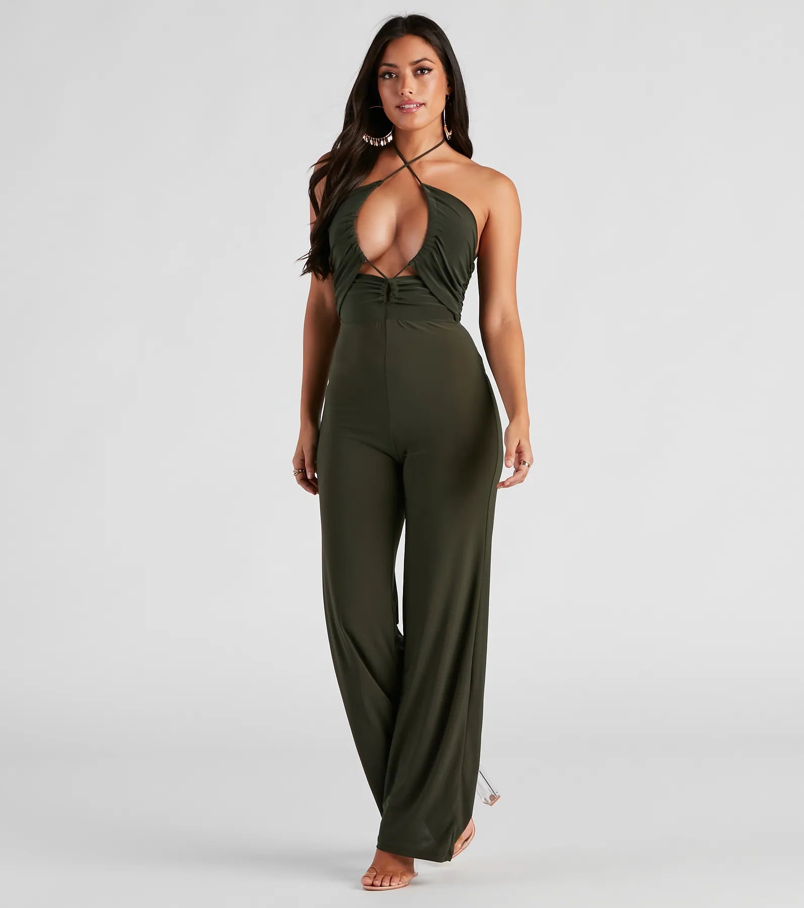 women's jumpsuits for winterFeeling Flawless Halter Jumpsuit