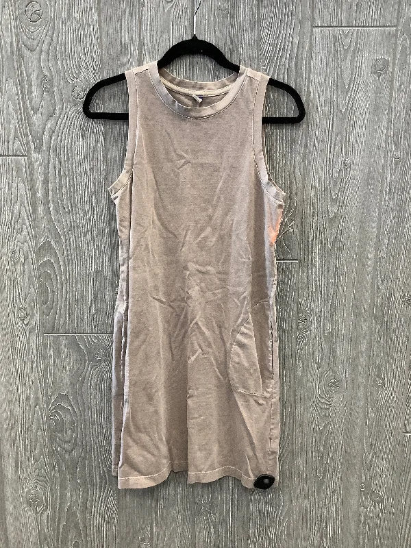 tie-waist midi dressesDress Casual Midi By Old Navy In Bronze, Size: M