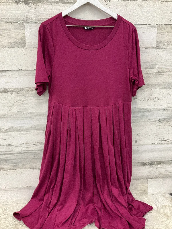 midi wrap dressesDress Casual Midi By Clothes Mentor In Purple, Size: M