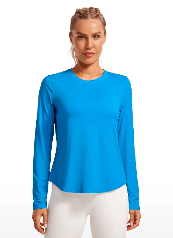 women's tops for those who prefer classic over trendy stylesUPF 50+ Lightweight Long Sleeves High Neck