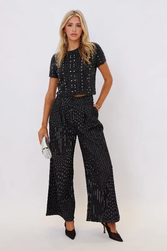 women's embroidered pantsCamilla Pin Stripe Pants