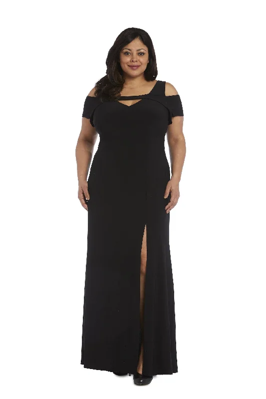 tulle gown dressesBlack 18W Nightway Plus Size Long Formal Dress 21519W