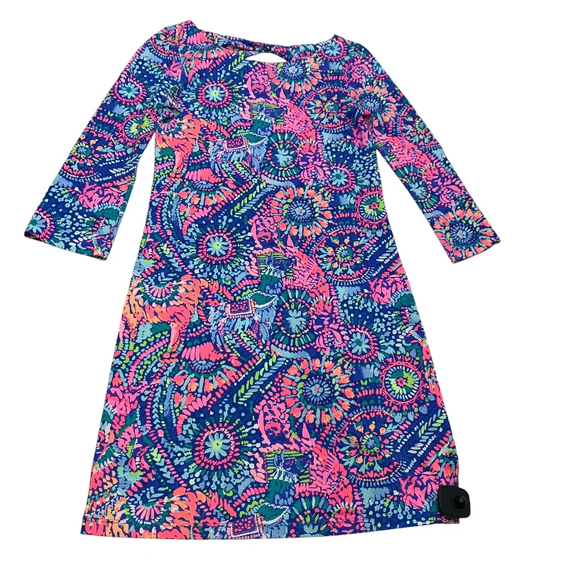 women's pastel dressesDress Designer By Lilly Pulitzer In Multi-colored, Size: Xxs