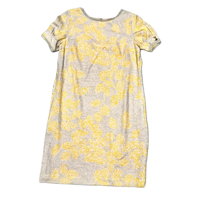 women's off-the-shoulder dressesDress Designer By Tory Burch In Pink & Yellow, Size: S