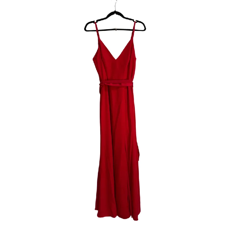 women's stretchy dressesDress Designer By Vera Wang In Red, Size: 8