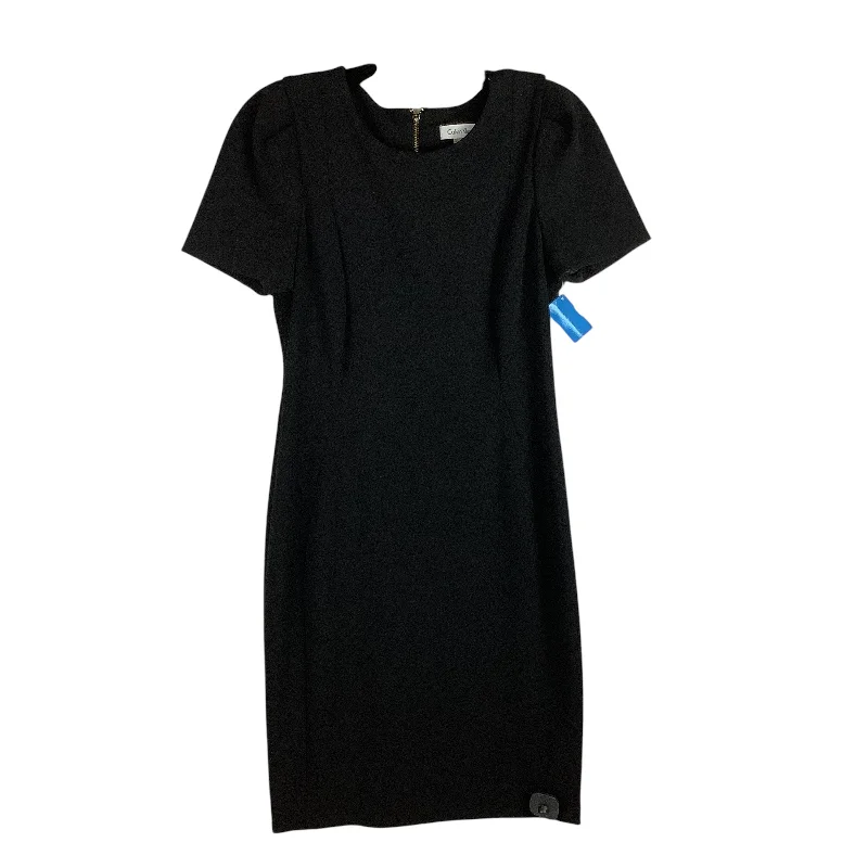 women's casual Friday dressesDress Work By Calvin Klein In Black, Size: 10