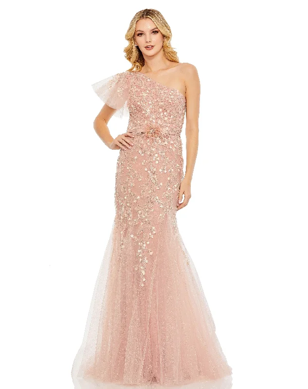 Emmy gown dressesMac Duggal 20417 Long One Shoulder Formal Dress