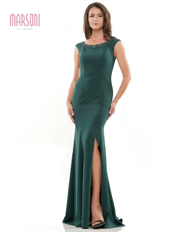 mermaid gown dressesMarsoni MV1247 Long Sleeveless Fitted Formal Dress Sale