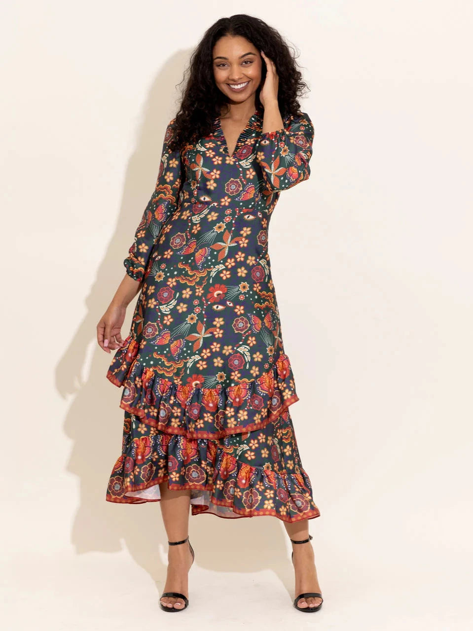 women's retro dressesMerritt Dress in Tapestry