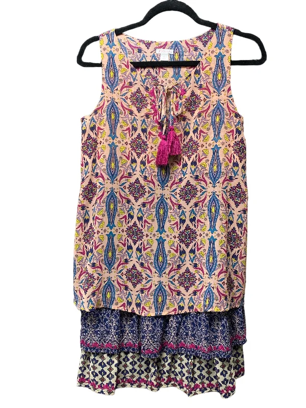 women's floral dressesMulti-colored Dress Casual Short Xhilaration, Size S