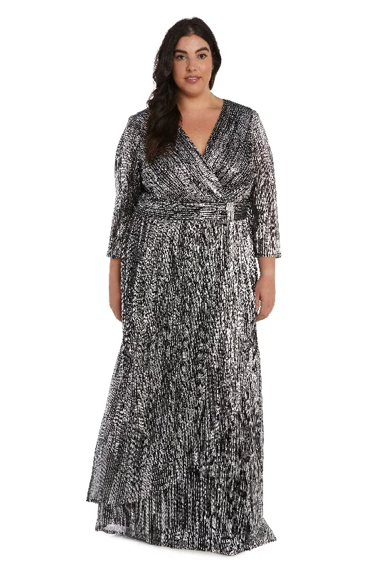 gown dresses for winterR&M Richards 2761W Plus Size Long Formal Dress Sale