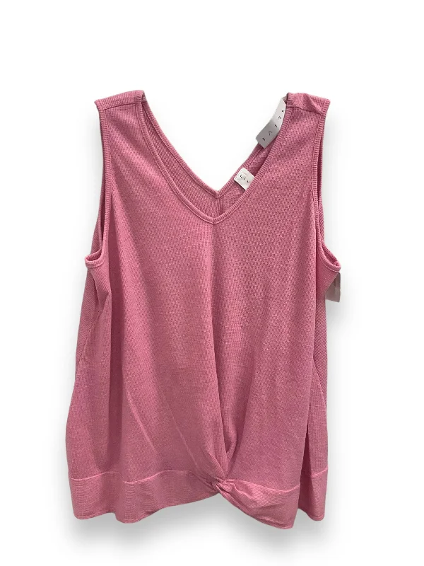 women's tops for those who want to stay cool and chic during warmer weatherTop Sleeveless Basic By Livi Active  Size: 3x