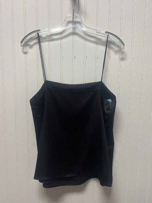 women's tops with cinched waistsTop Sleeveless Basic By Theory In Black, Size: L