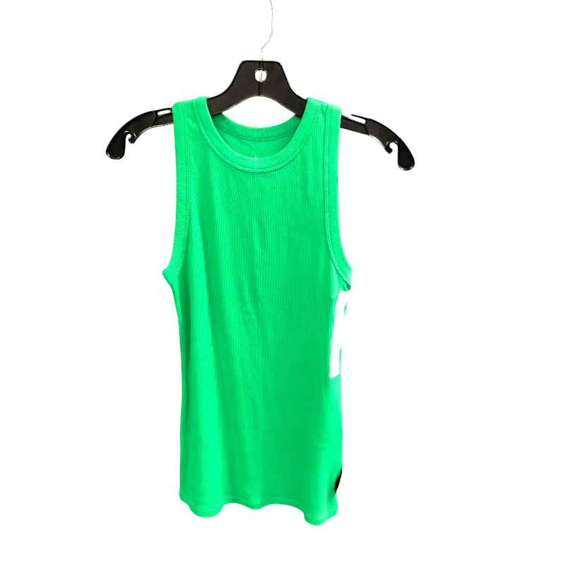 women's tops for those who love to dress up their casual looks with stylish topsTop Sleeveless By A New Day In Green, Size: M