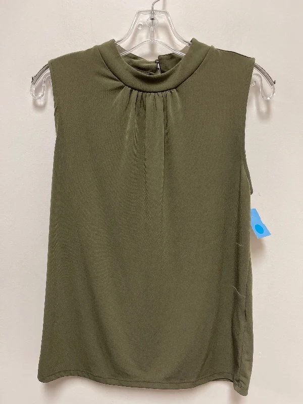 tank tops for womenTop Sleeveless By Banana Republic In Green, Size: S