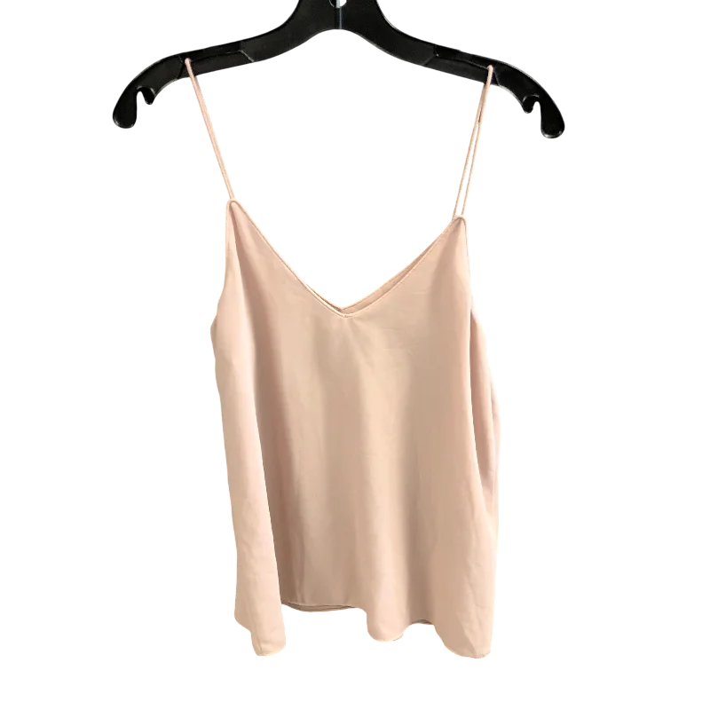 women's tops for business casual attireTop Sleeveless By BLAQUE LABEL In Beige, Size: Xs