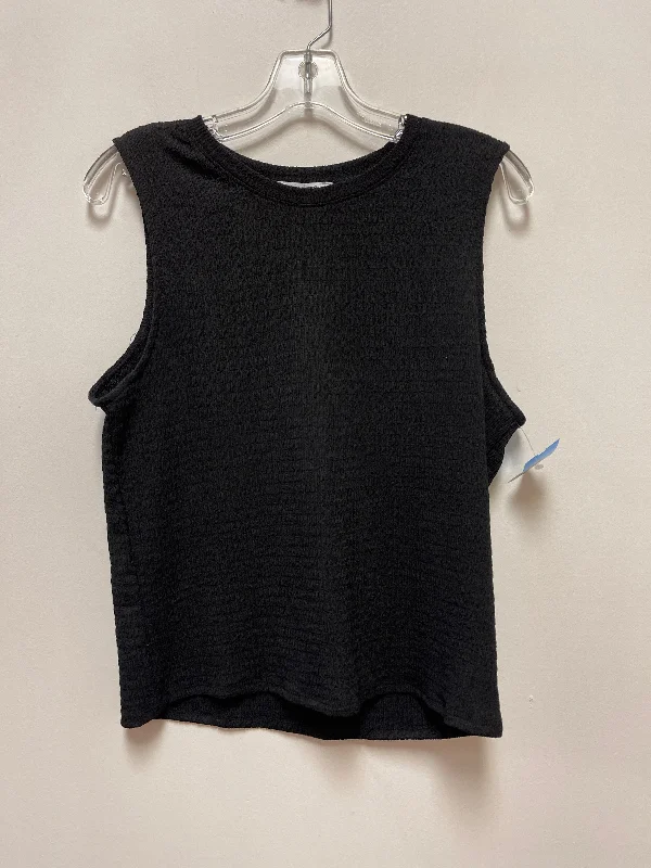 women's tops for those who prefer classic over trendy stylesTop Sleeveless By Double Zero In Black, Size: L