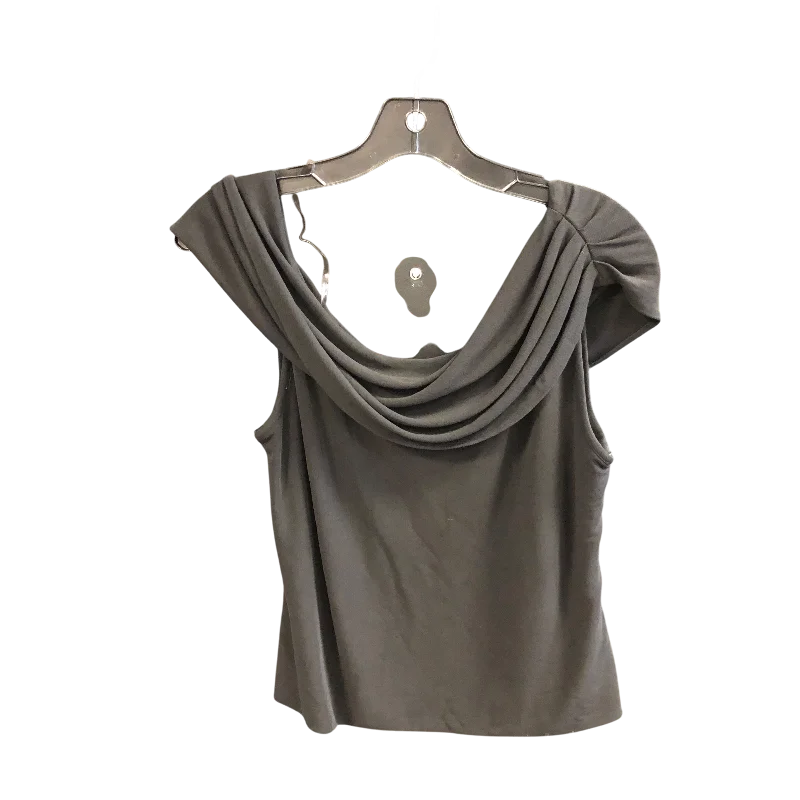 women's tops for relaxed weekendsTop Sleeveless By Karen Kane In Black, Size: L