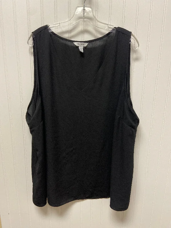 women's tops for smart casual looksTop Sleeveless By Nine West  Size: 3x