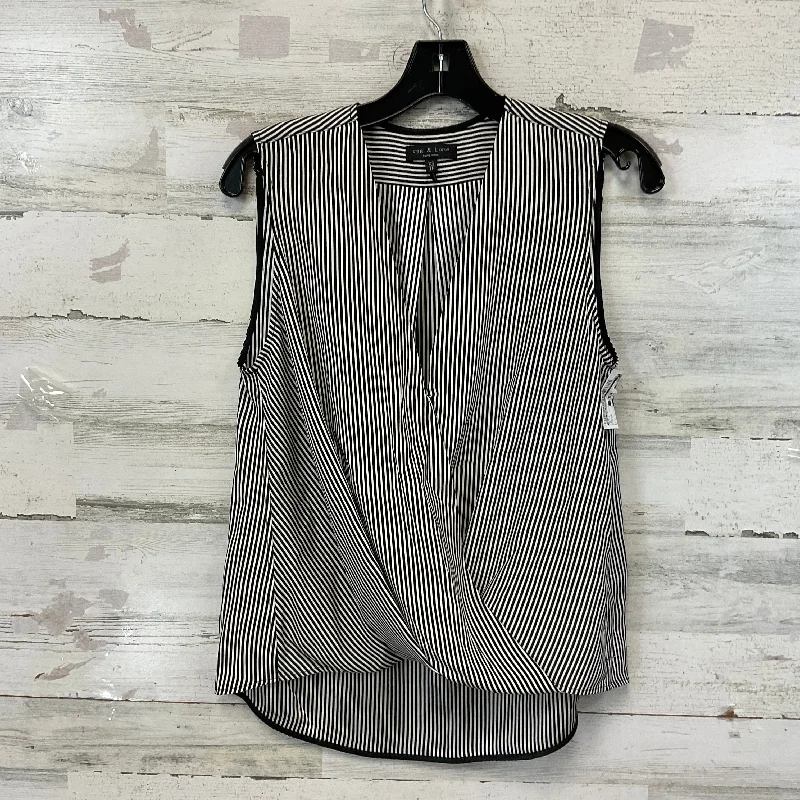 women's tops for those who want to create outfits that are both unique and memorableTop Sleeveless By Rag And Bone In Black, Size: Xs